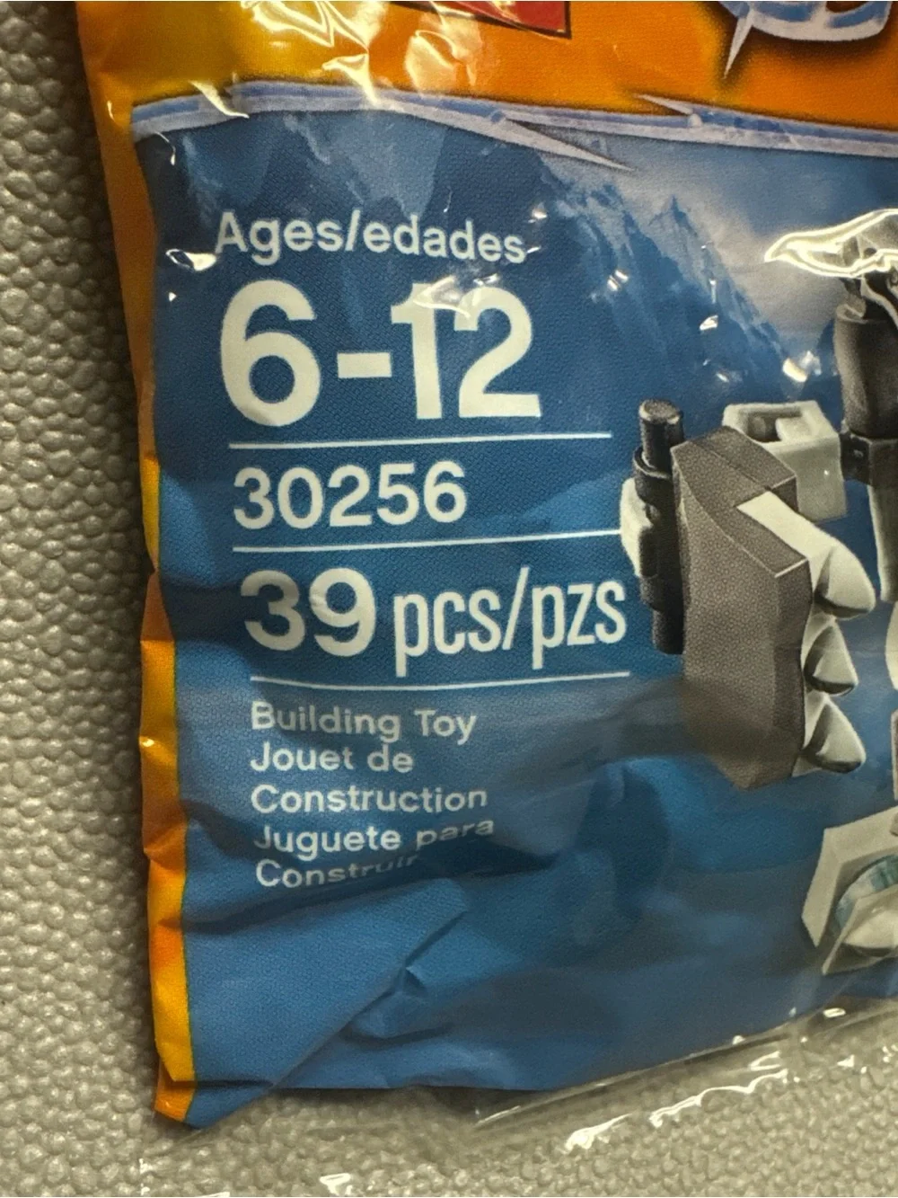 LEGO LEGENDS OF CHIMA: Iceklaw Ice Bear Mech (30256) Polybag Minifigure